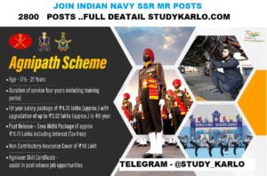 indian Navy SSR Mr recruitment 2022