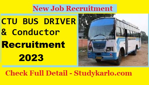 CTU Driver conductor recruitment