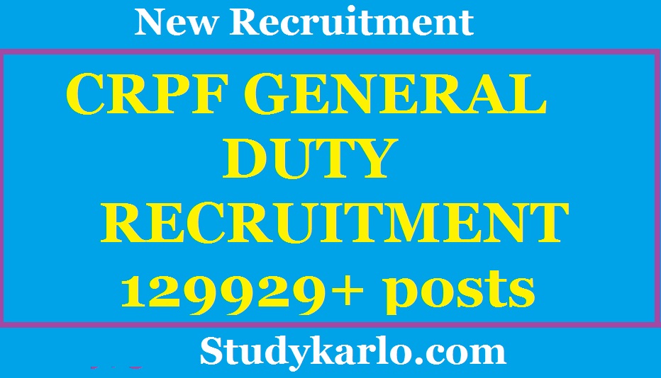 crpf contable general duty recruitment 2023